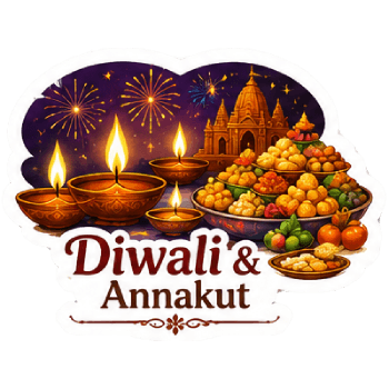 Diwali & Annakut at Mata Vaishno Devi Gufa Yog Mandir