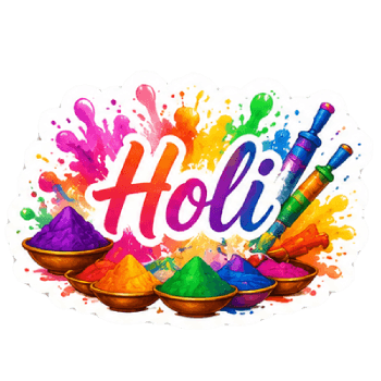 Holi at Mata Vaishno Devi Gufa Yog Mandir